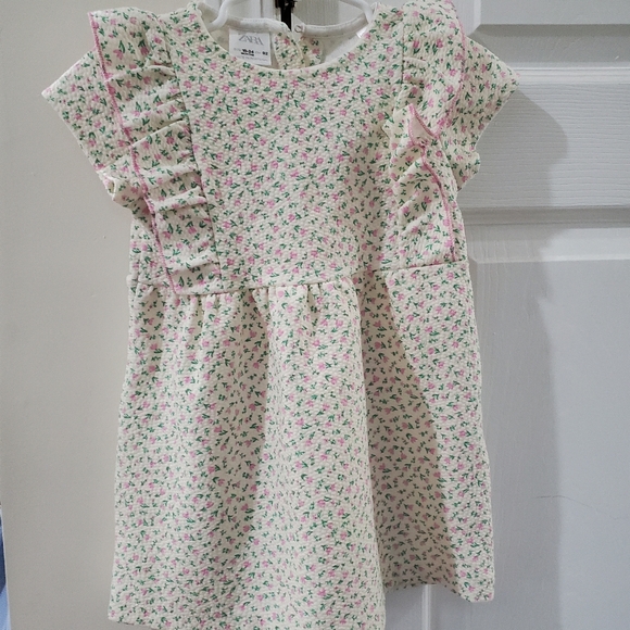 Zara Floral Dress 18-24 Months - Picture 1 of 4
